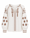 Embroidered Vyshyvanka "Skelya Bronze"